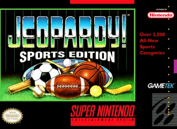 Jeopardy! - Sports Edition (USA) box cover front